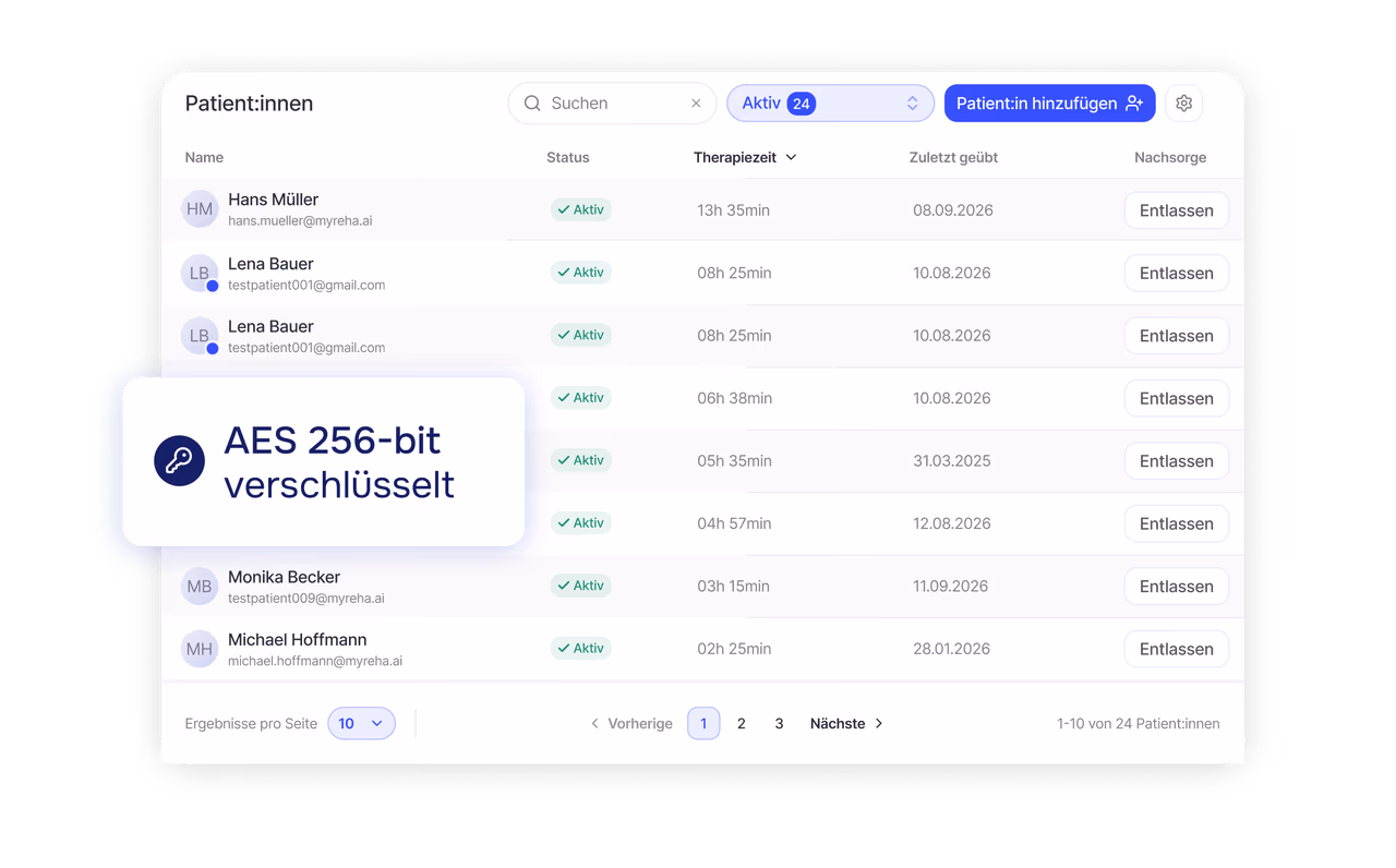 nyra insights Patient:innenverwaltung